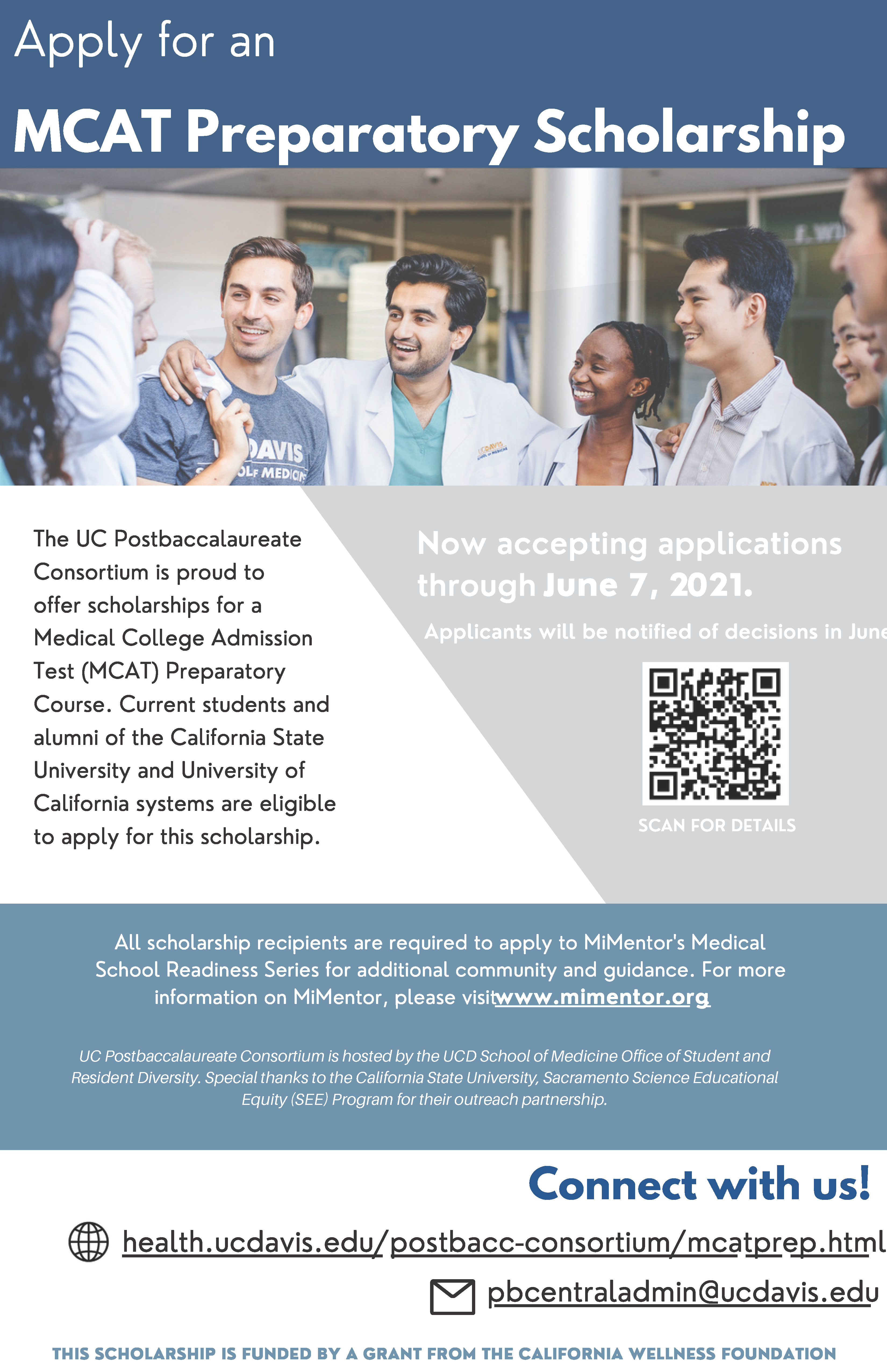 MCAT Scholarship Flyer